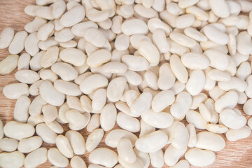 Background of Great Northern White Beans