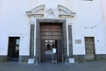 Fototapeta premium Napoli - Ingresso del Museo Nazionale di San Martino