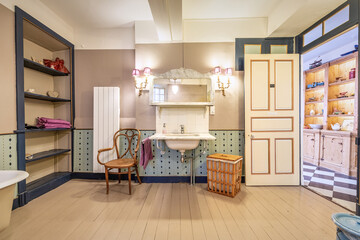 Fototapeta premium Hôtel Chambre et table d'hôte - Salle de bain