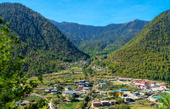 High Vantage Point, Haa Village, Bhutan