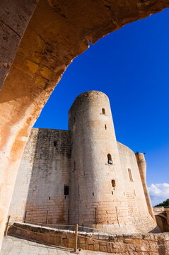 Bellver Castle, 14th century, Palma de Mallorca, Majorca, Balearic Islands, Spain