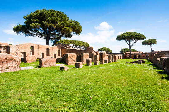 Case a Giardino, Ostia Antica archaeological site, Ostia, Rome province
