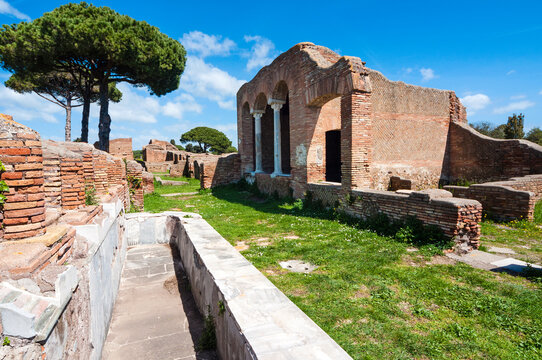 Domus del Ninfeo, Ostia Antica archaeological site, Ostia, Rome province