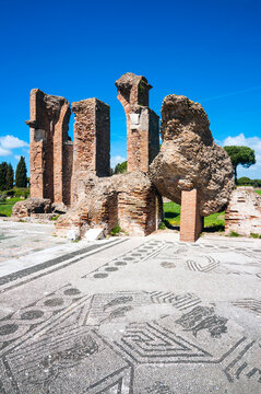 Terme di Porta Marina, Ostia Antica archaeological site, Ostia, Rome province