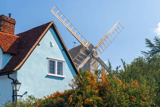 Duck End Mill (Letch's Mill) (Finchingfield Post Mill), Finchingfield, Essex