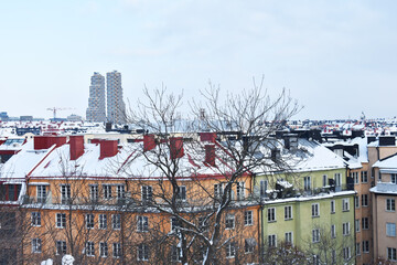 Stockholm houses view