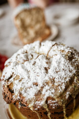 Elegant Easter cake for a religious holiday