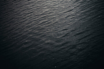 dark blue water