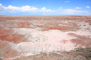 Petrified Forest National Park in Arizona, USA