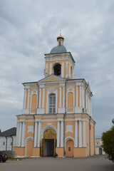Fototapeta na wymiar Russia, Veliky Novgorod, Varlaamo-Khutyn Monastery