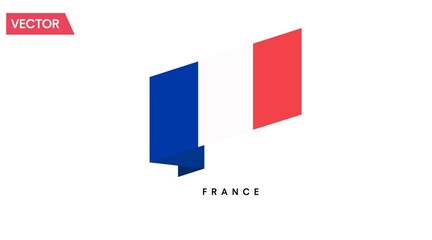 France Flag Icon. Vector isolated illustration of the flag of France