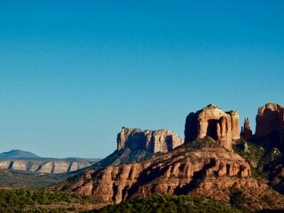 Sedona Arizona Landscape Scene Sunset Start
