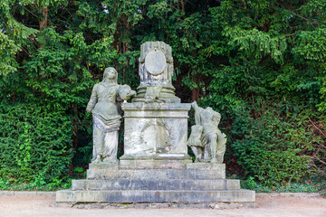 Fototapeta na wymiar Schlosspark Blankenburg Harz