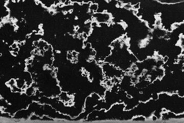 Unique damascus blade pattern, macro