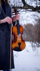 person playing violin