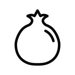 Radish icon vector. vegetables illustration sign. food symbol.