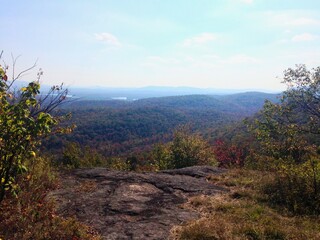 Adirondack Mountain Scenery New York State 