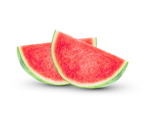 watermelon fruit on white background