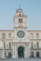 Italy, Padua, Piazza dei Signori, Astronomical Clock Tower (Torre dell'Orologio) was completed in the 15th century