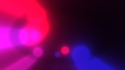 Abstract Colorful Circles Bokeh Background