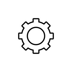 service maintenance repair. Vector sign in a simple style isolated on a white background