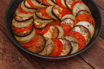Traditional French Provencal vegetable dish