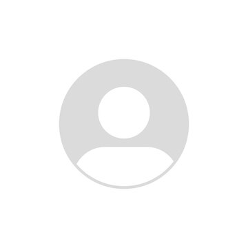 Default Avatar Profile of Social Media User Icon Vector