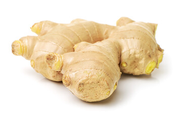 ginger isolated on white background