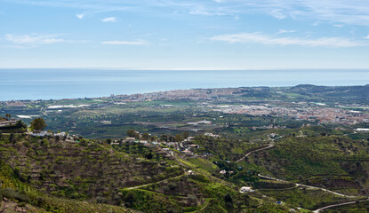 Views of Torre del Mar and Vélez Málaga