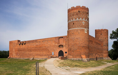 Castle of Masovian dukes in Ciechanow. Poland