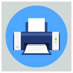 Vector illustration for Printer EPS10