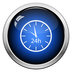 24 Hours Clock Icon