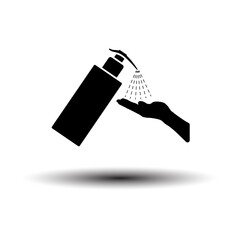 Dispenser Of Liquid Soap Icon