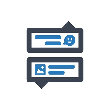 Communication message icon