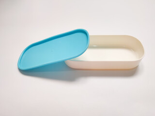 Food container on white