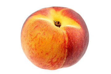 Peach fruit closeup