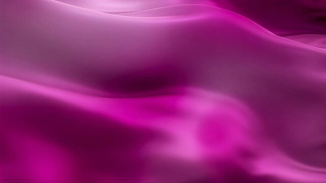 Silk Flag Animation of Violet Purple Pink color background Violet video gradient waving in wind.Realistic Pink Flag background. Purple color Flag Looping Closeup 1080p Full HD footage.Purple Satin fla
