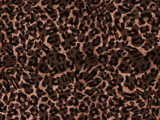 abstract leopard print 