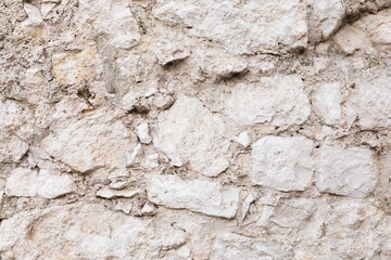 Texture of a stone wall close up.