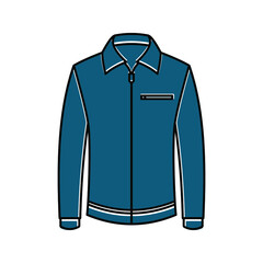 jacket icon. fashion sign. vector illustration