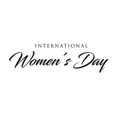 March 8 women's day design. Women's day vector concept design for international woman celebration.Vector illustration. Place for text. Figure eight for greeting card, flyer or brochure template.
