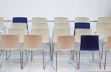 Chair rows interior