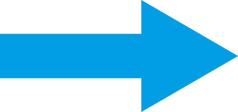 light blue arrow clipart
