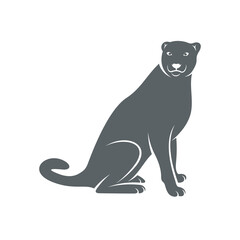 Cheetah design vector illustration, Creative Cheetah logo design concepts template, icon symbol