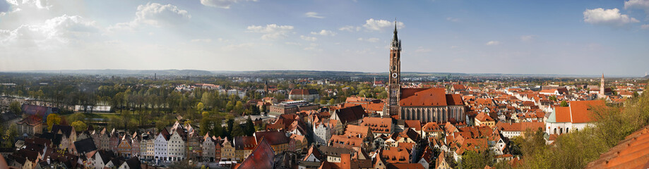 Landshut Bayern Panorama