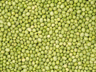 Ripe pea vegetable