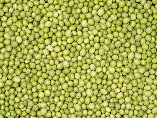 Ripe pea vegetable