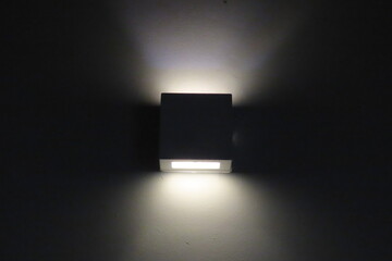 light on the wall