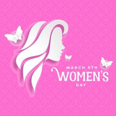 happy women's day lovely banner design