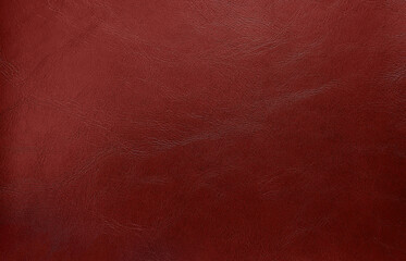 close up dark red leather texture background. abstract retro concept background. top view of...
